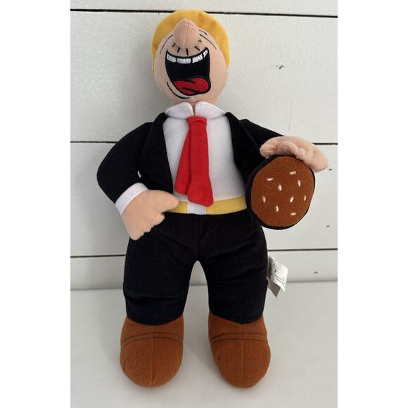 Wimpy Popeye Hamburger Stuffed Plush Sugar Loaf 2012 12” - Picture 1 of 6